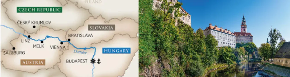 AmaReina - Lo mejor del Danubio (Agosto 12 de 2026)-Mapa