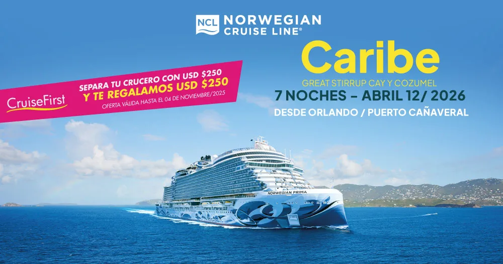 Norwegian Prima - Caribe (Abril 12 de 2026)