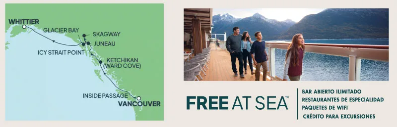 Norwegian Jade - Alaska (Mayo 04 de 2026)-Mapa