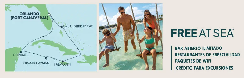 Norwegian Prima - El Caribe (Mayo 10 de 2026)-Mapa