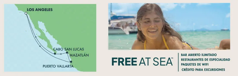 Norwegian Bliss - Riviera Mexicana (Abril 12 de 2026)-Mapa