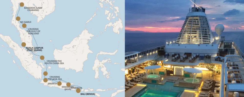 Seven Seas Explorer - Tailandia (Noviembre 22 de 2026)-Mapa