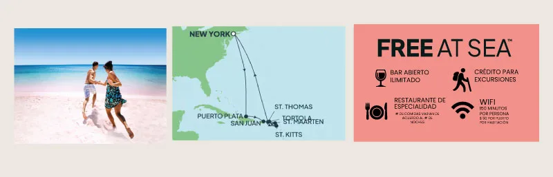 Norwegian Bliss - New York (Diciembre 11 de 2026)-Mapa