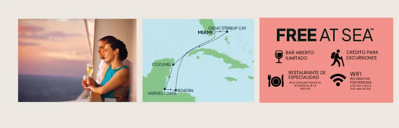 Norwegian Viva - Caribe (Mayo 16 de 2027)-mapa