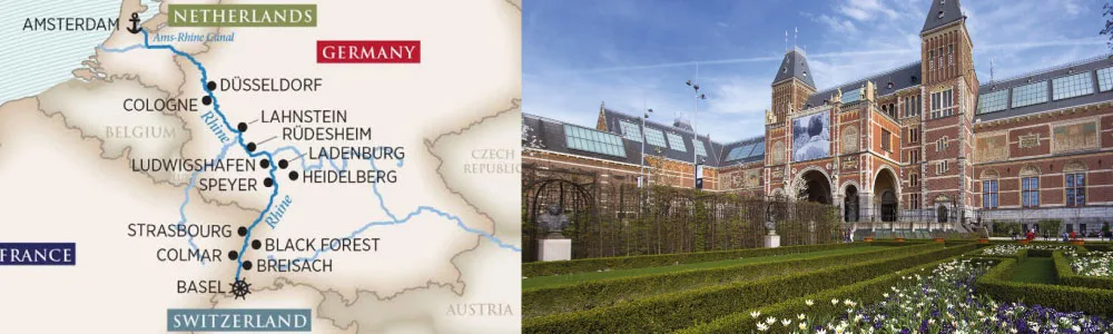 AmaSiena de Basel a Amsterdam (Noviembre 12 de 2026)-Mapa