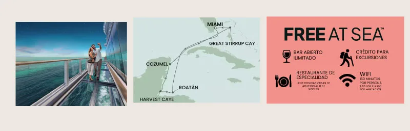 Norwegian Luna - Miami (Noviembre 14 de 2026)-Mapa