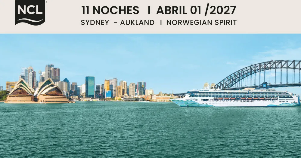 Barco Norwegian Viva de Norwegian Cruise Line en el puerto de Miami para un crucero de 5 noches el 13 de abril de 2027.